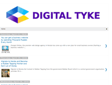 Tablet Screenshot of digitaltyke.com